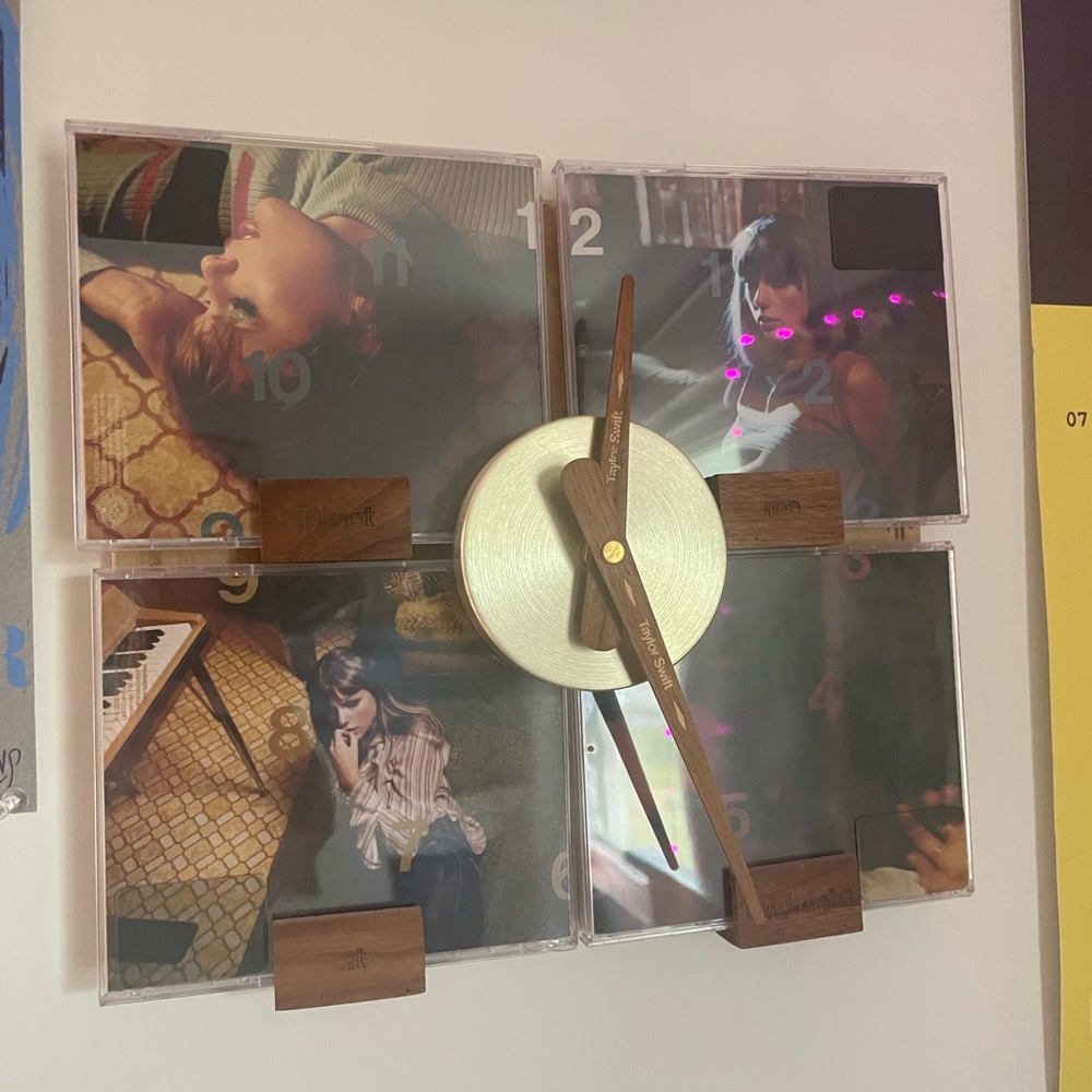 Taylor Swift Midnights Wall Clock